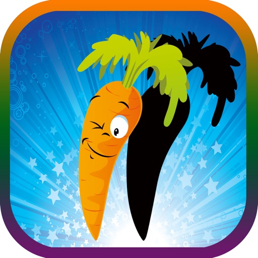 Learn Vegetable & Fruit Shapes And Colors Sorting icon