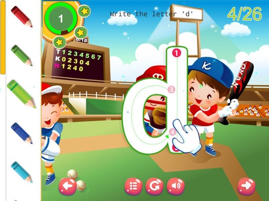ABC Game Alphabet Learning Letters for Preschool iPad screenshot