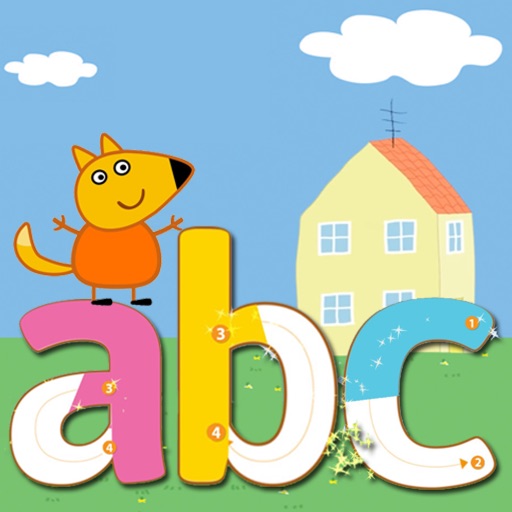 Alphabet Tracing ABC For Peppa Pig Theme Icon