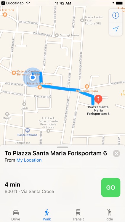 LuccaMap - Lucca Points of Interest Travel Guide screenshot-3