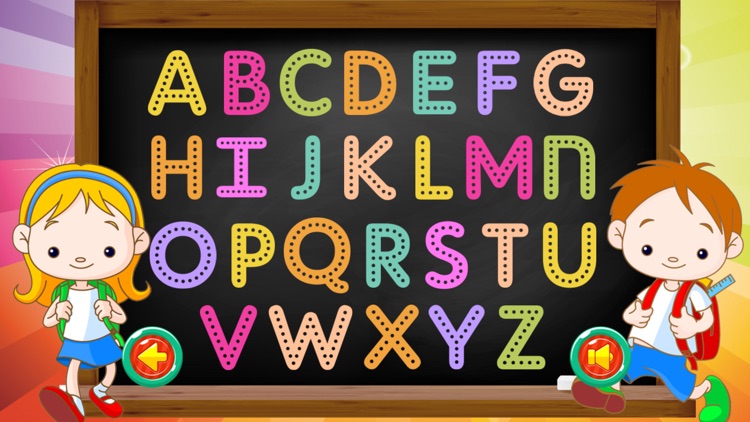 Learning ABC Tracing Flashcards Phonic for Kids