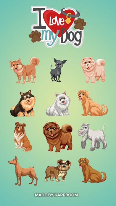 Dog Lover Stickersのおすすめ画像2