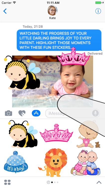 Baby Milestones Sticker Pack