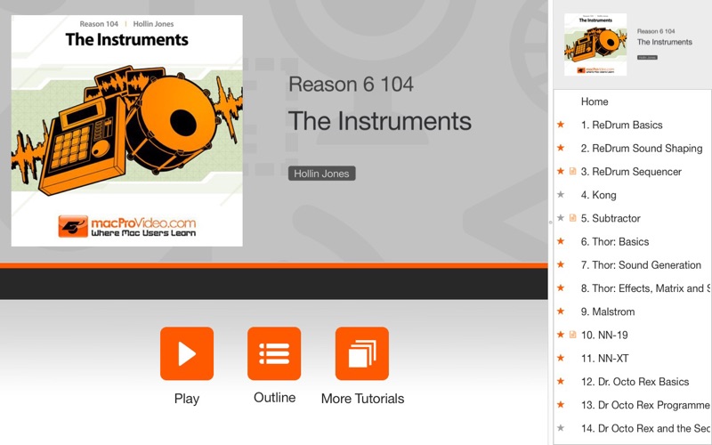 Course For Reason 6 104 - The Instruments thumbnail 2