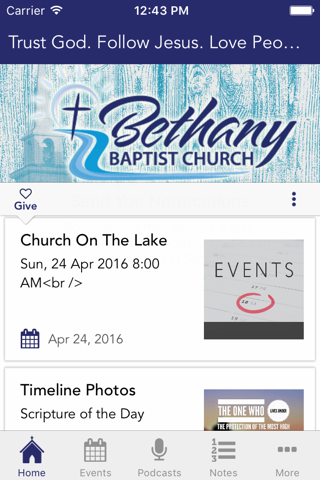Bethany Baptist, Crane Hill screenshot 2