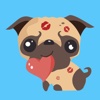 Pug Moji - Pug Emoji & Stickers