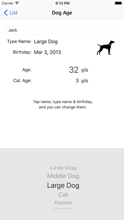 Dog Age Manager screenshot-3