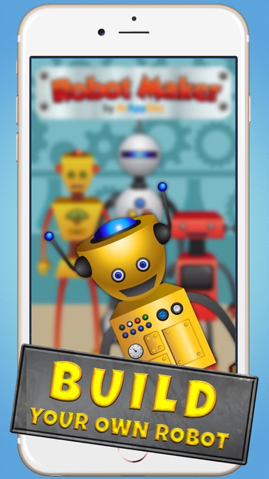 #1. Robot Maker :complete factory to buid your own bot (iOS) By: ARAPPDEV