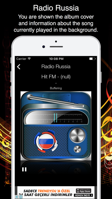 Radio Russia - Live Radio Listening screenshot 2