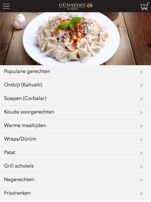 Screenshot #4 pour Restaurant Gunaydin