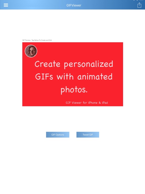 Screenshot #5 pour GIF Viewer - Create, Preview and Share GIFs