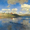 Isaac Levitan Artworks Stickers