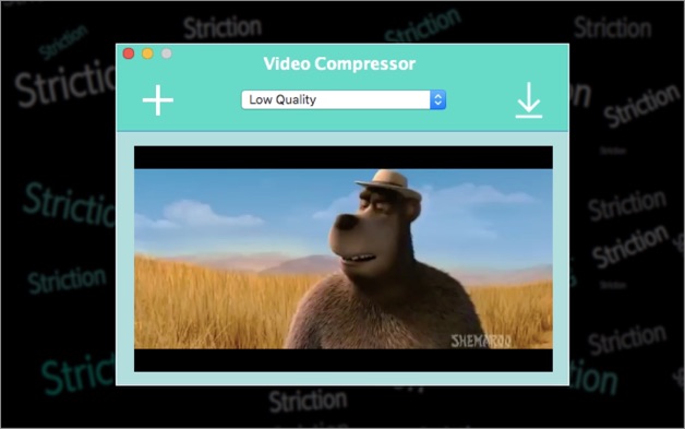 Striction - 视频压缩工具[macOS][￥12→0]-反斗限免