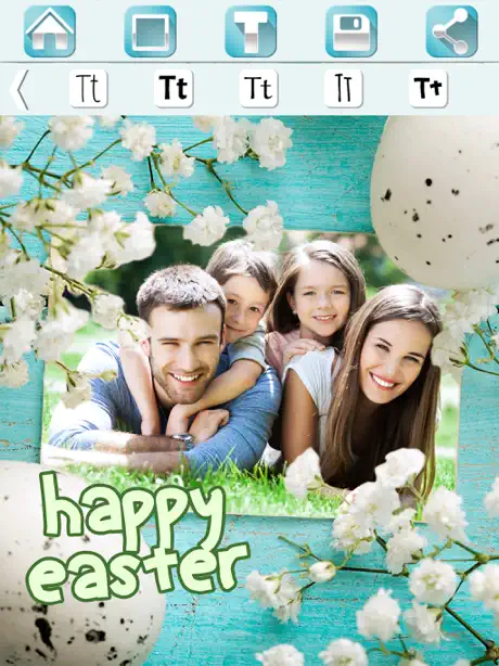 Happy Easter photo frames for album – Pic editor