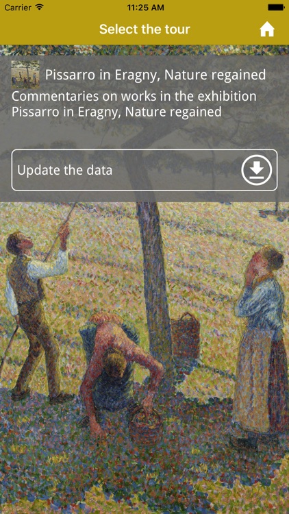 Pissarro in Eragny, Nature regained