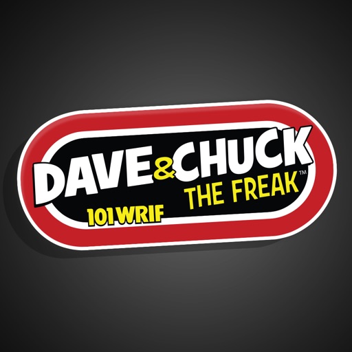 Dave & Chuck the Freak WRIF Stickers