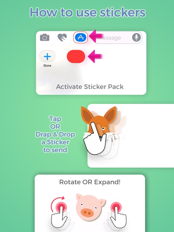 Screenshot #6 pour Animal Emojis by Kappboom