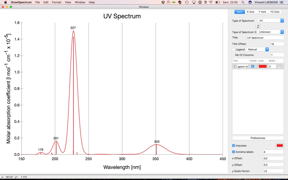 #3. DrawSpectrum (macOS) Bởi: UNamur
