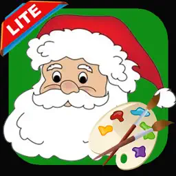 Color Santa:Christmas Coloring Book Pages Fun Kids app icon