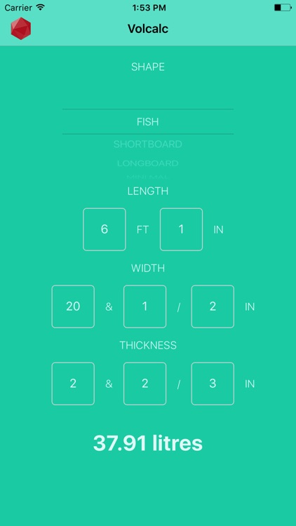 Surfboard Volcalc screenshot-3