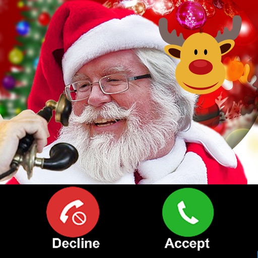 A Call From Santa Prank : Fake Phone Call icon