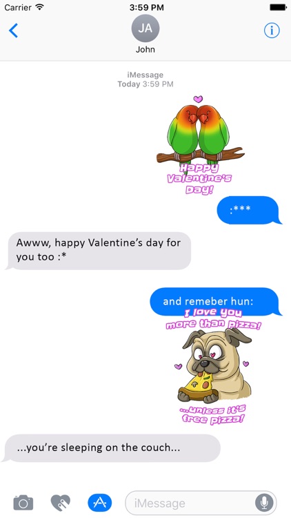 I Love You - Valentine's Day Stickers screenshot-3