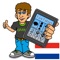 TalkTabletDU (with 4 Dutch voices and 2 English voices) is a full-featured AAC speech solution for people who are unable to communicate clearly as a result of Autism, Aphasia, Down Syndrome, Stroke, Laryngectomy or other condition that adversely affects a persons ability to speak