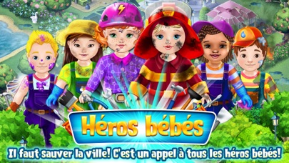 Screenshot #1 pour Bébés héros sauvent la ville!