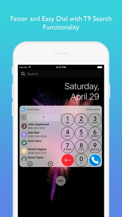 Easy Dialer - T9 dailer widget