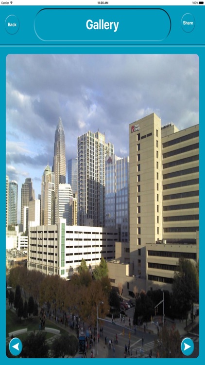 Charlotte NC USA Offline Map Navigation GUIDE screenshot-4