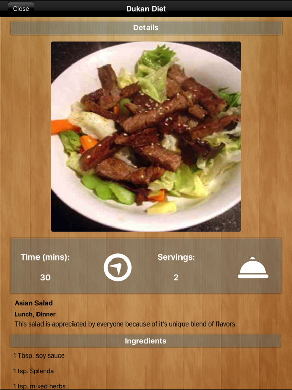 Screenshot #4 pour Dukan Diet Pro - Recipes to Lose Weight