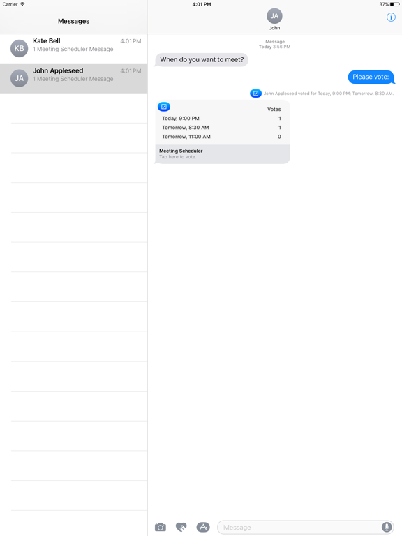 Screenshot #4 for Meeting Scheduler