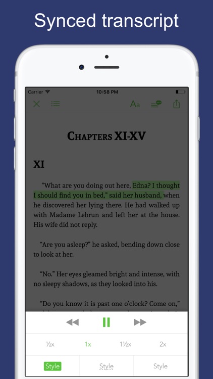 The awakening - sync transcript, notes