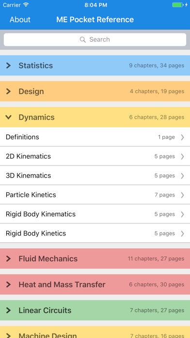 Screenshot #1 pour ME2Go: Mechanical Engineering