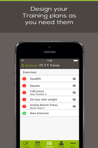 yourWorkout pro - your smart workout diary screenshot 4