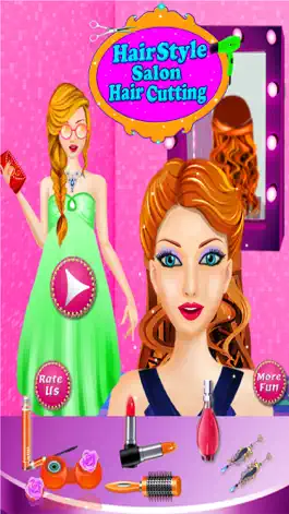 Game screenshot Волосы Стиль Салон Волосы Резка - Девушки Игры mod apk