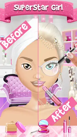 Game screenshot Superstar Doll Makeover Salon apk