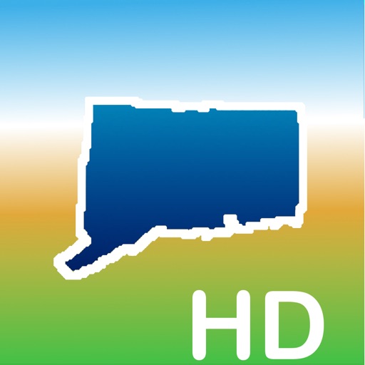 Aqua Map Connecticut CT Lakes HD - Nautical Charts icon
