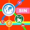 Icon Singapore City Maps - Discover SIN with MRT,Guides