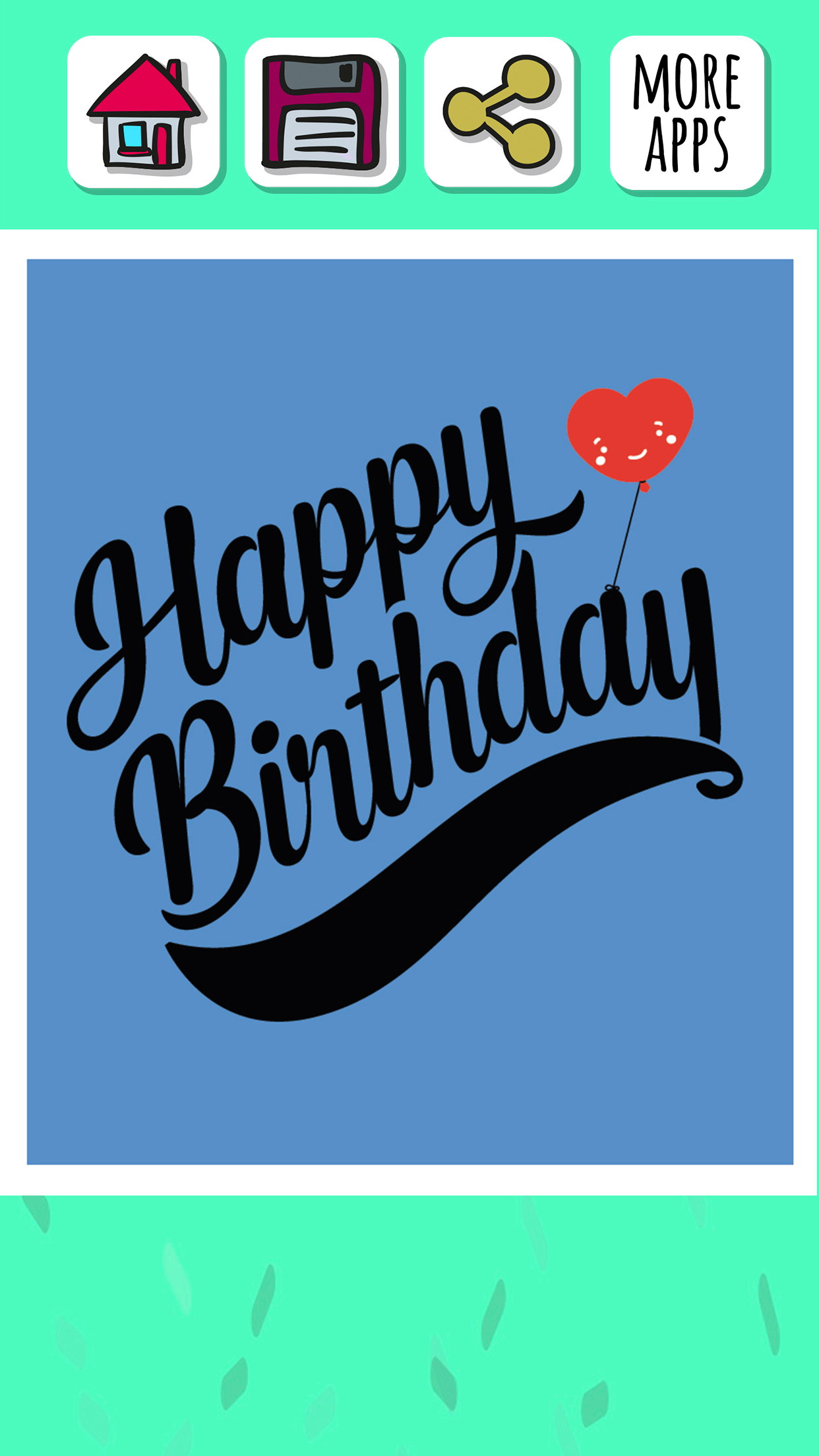 Happy birthday greeting cards – Create stickers