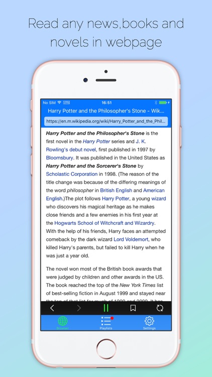 Web Voice Reader Pro - Speech web text&Listening