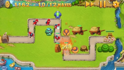 Screenshot #1 pour World warfare TD - Champs de défense de chars