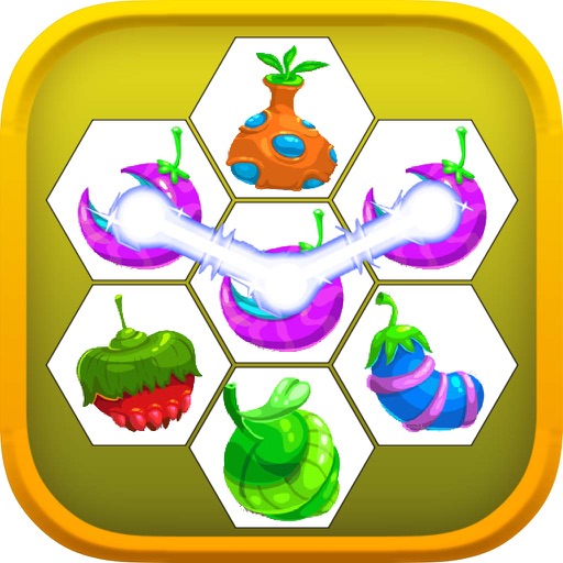 Fantasy Color Fruits - Rainbow Tree Icon