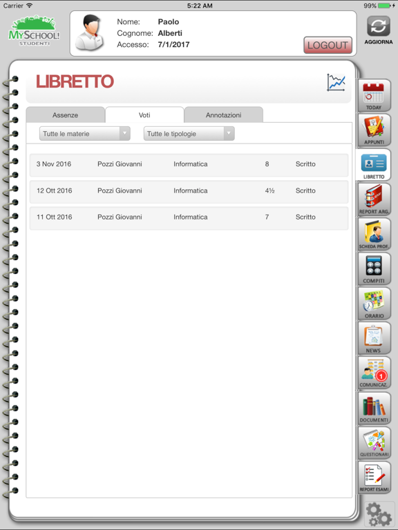 MySchool! app screenshot 3