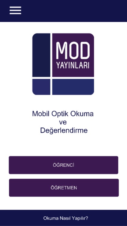 Mod Yayınları Optik Okuma
