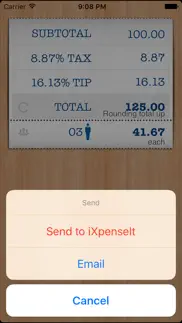 fyi tip calculator free iPhone Captures Décran 4