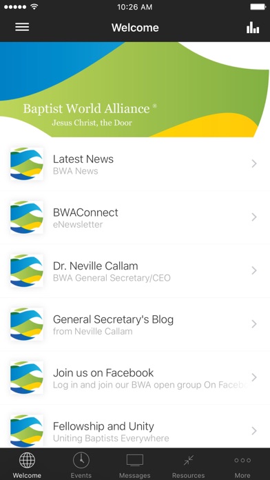How to cancel & delete Baptist World Alliance Network from iphone & ipad 1