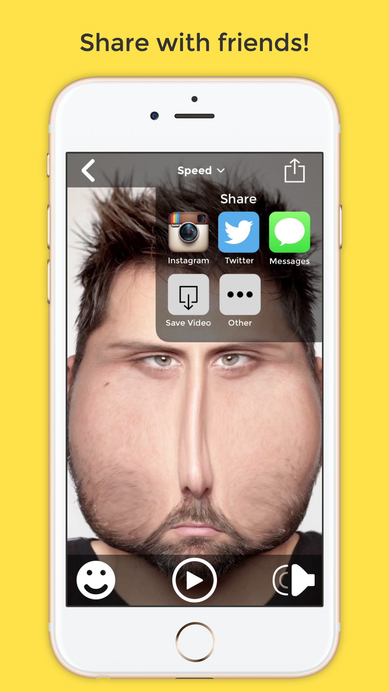 BendyBooth Chipmunk - Funny Face+Voice Video App screenshot 4