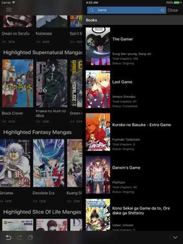 Manga Mania - Online & Offline Manga Reader screenshot 2