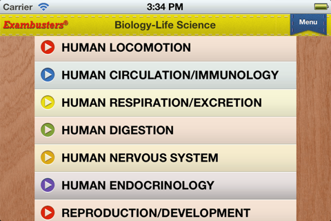 CLEP Biology Prep Flashcards Exambusters screenshot 3
